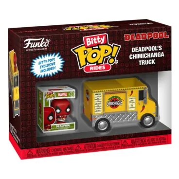 Funko Bitty POP 83625 – Deadpool with Chimichanga truck