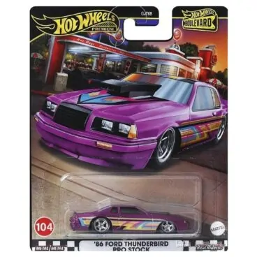 Hot Wheels HRT72 Boulevard – ’86 Ford Thunderbird Pro Stock