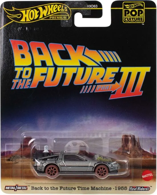Hot Wheels JBL76 Pop Culture – BTTF Time Machine – 1955