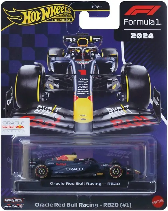 Hot Wheels Premium JBM12 – F1 – Oracle Red Bull Racing – RB20