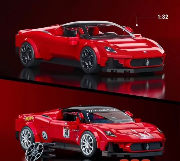 Hot Wheels JFR90 – Building Set – Massarati MC20 1/32 Hot Wheels JFR90 – Building Set – Massarati MC20 1/32