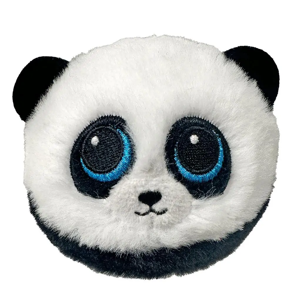 TY Bouncer 2016125 Checkers Panda White