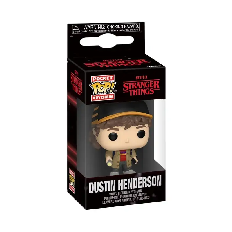 Funko POP 86617 – Stranger Things – Dustin Henderson keychain