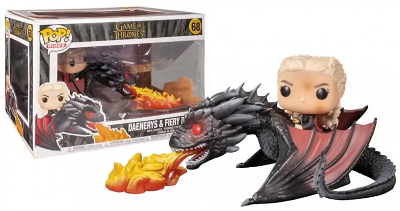 Funko POP 45338 Game of Thrones – Daenerys & Fiery Drogo 68
