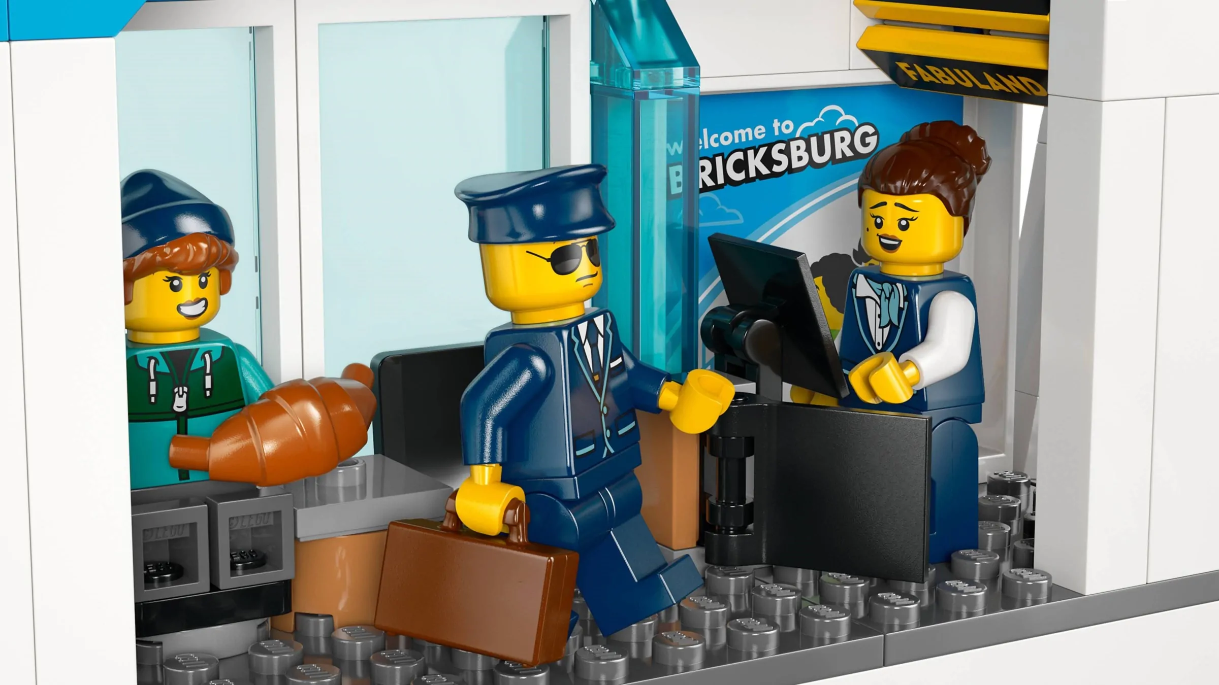 LEGO City Luchthaven met vliegtuig 60502