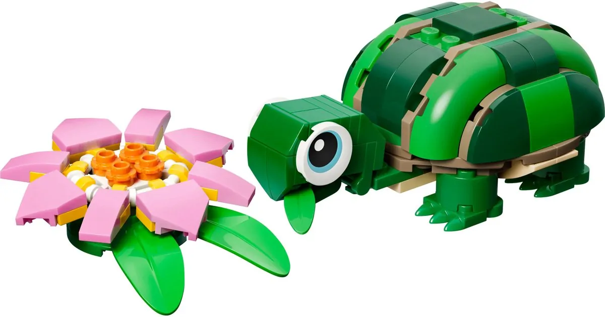 LEGO Creator – Schildpad met waterlelie – 31377