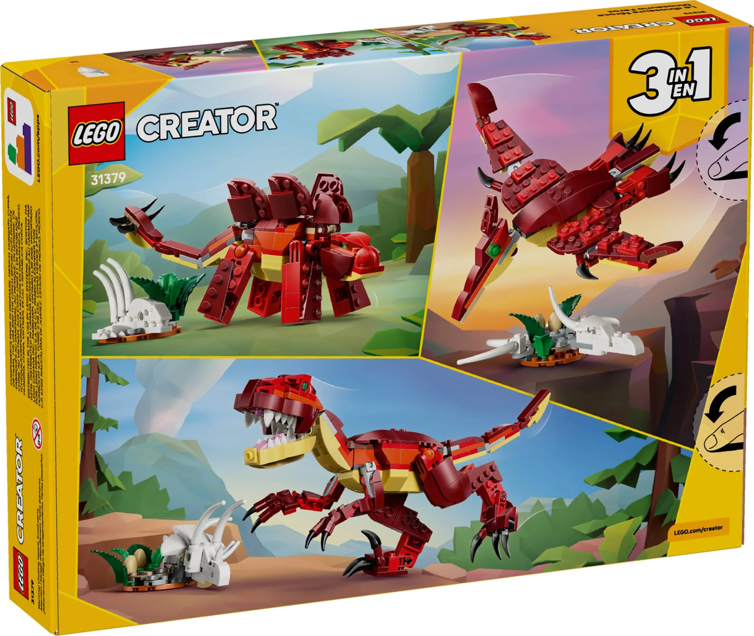 LEGO Creator – Woeste dinosaurus – 31379
