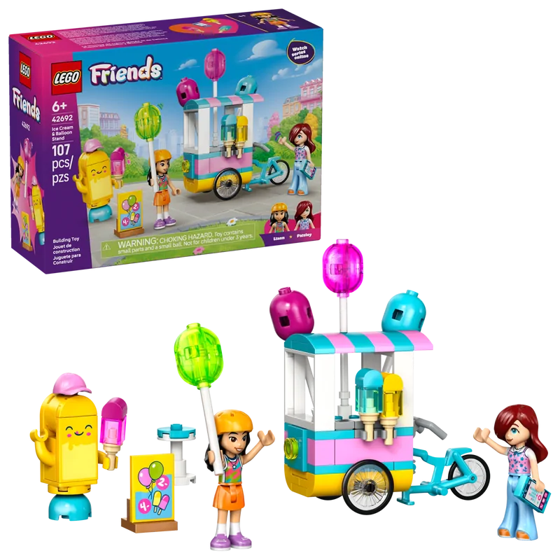 LEGO Friends – Ijsjes- en ballonnenkraam – 42692