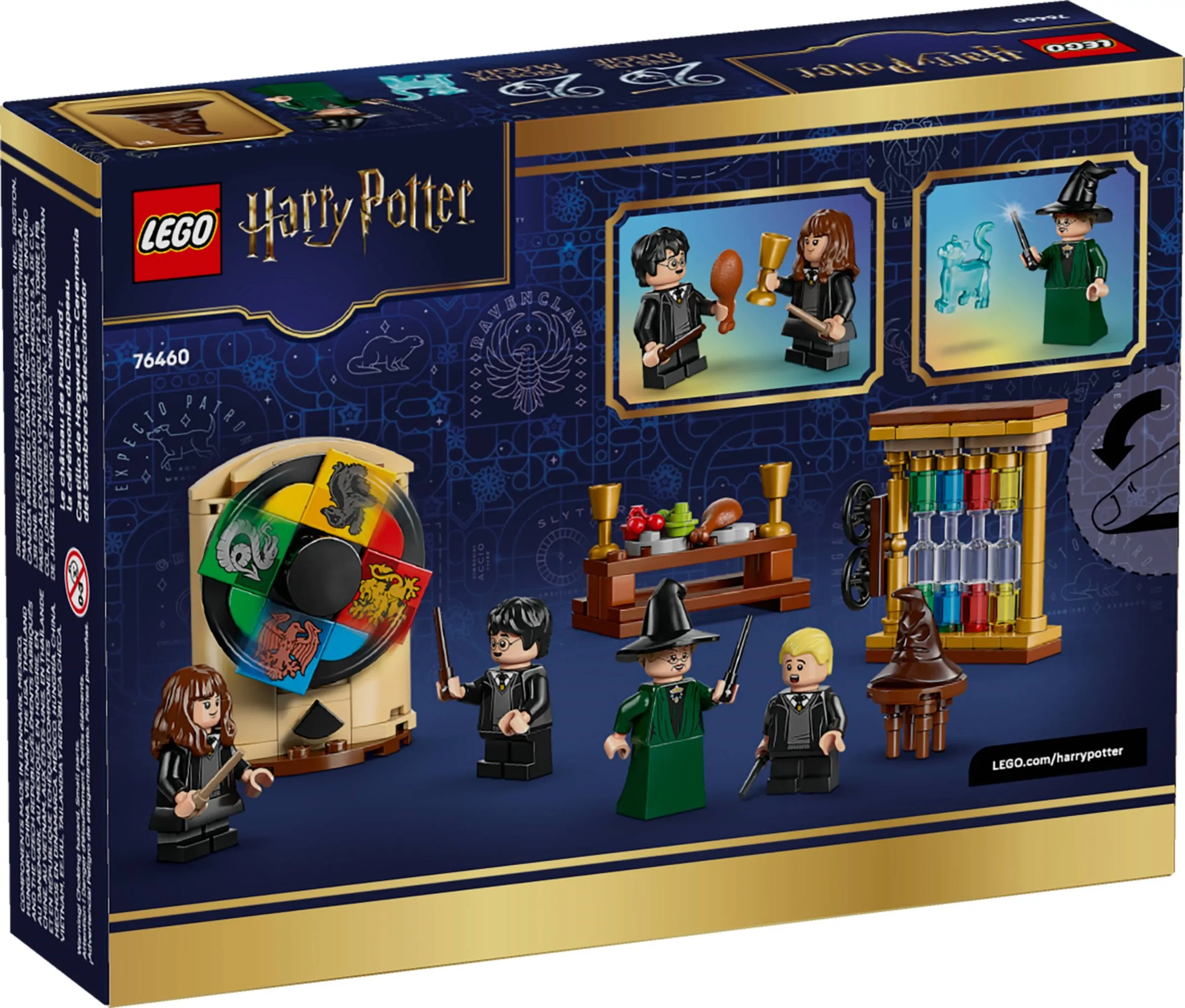 LEGO Harry Potter Kasteel Zweinstein: Sorteerhoedceremonie 76460
