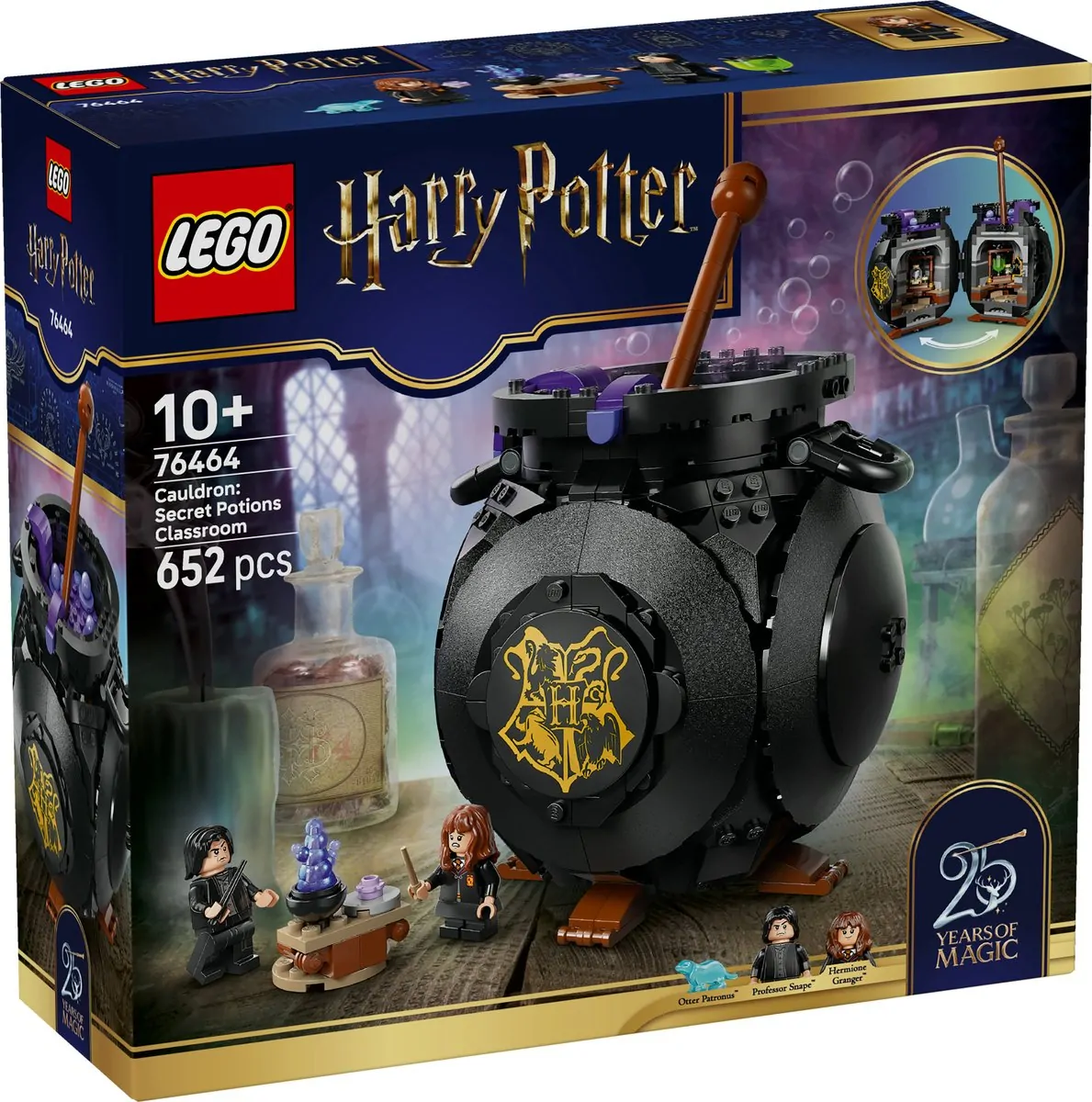 LEGO Harry Potter Ketel met geheim toverdrankenklaslokaal 76464