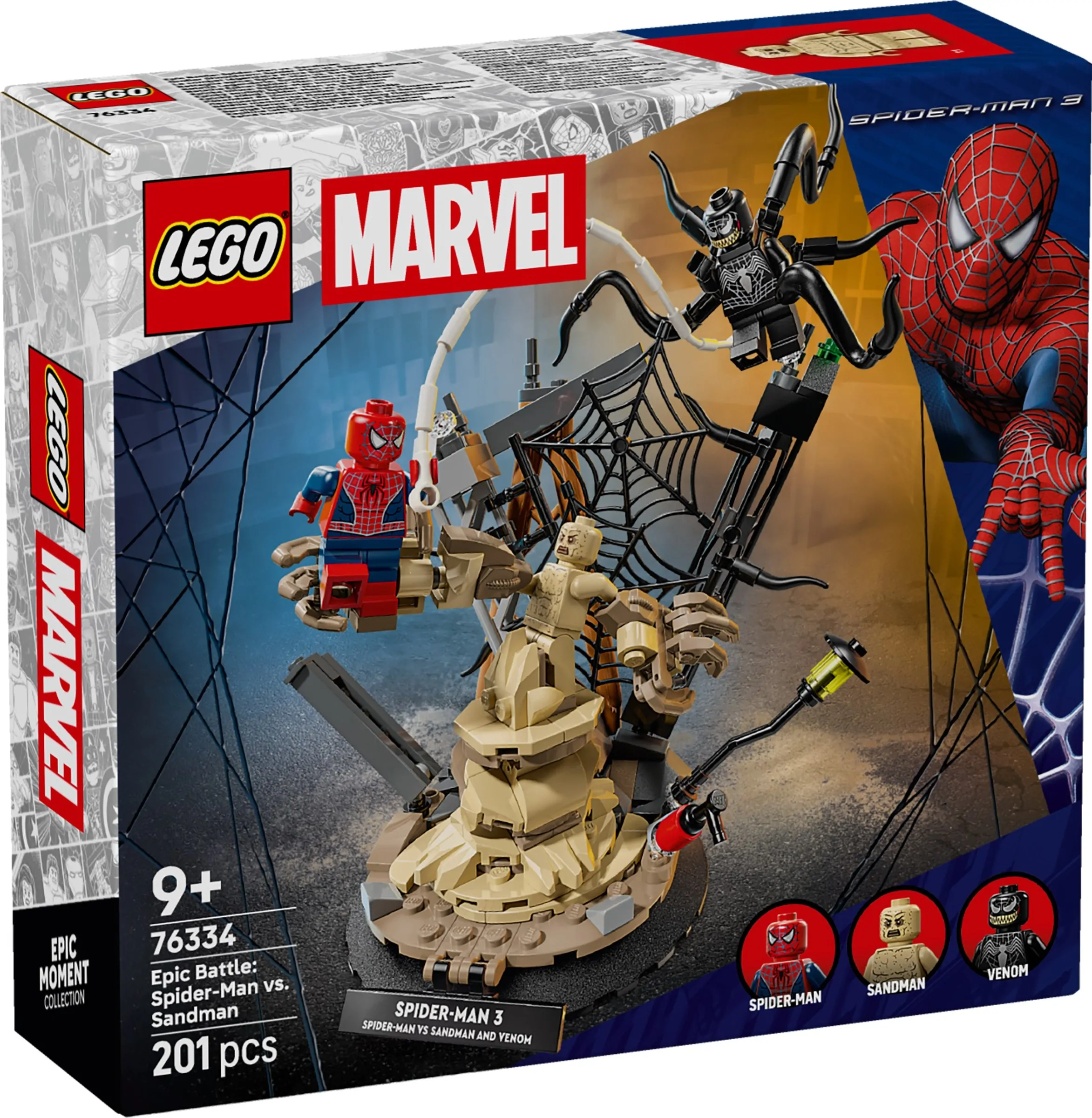 LEGO Marvel Ultieme strijd: Spider-Man vs Sandman 76334