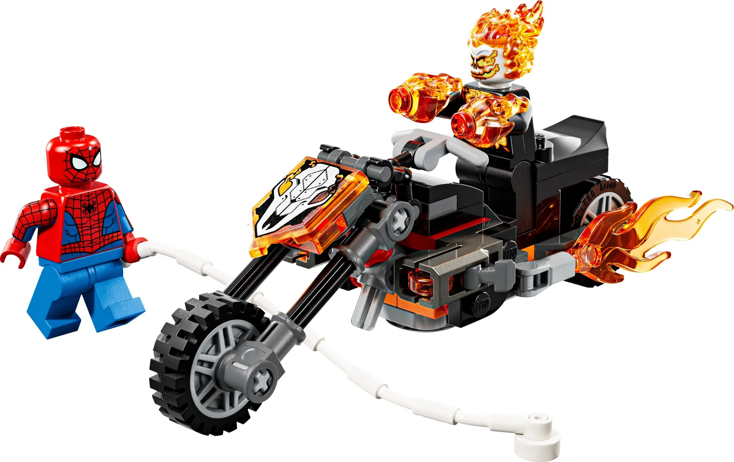LEGO Marvel Spider-Man vs Ghost Rider motor 76335