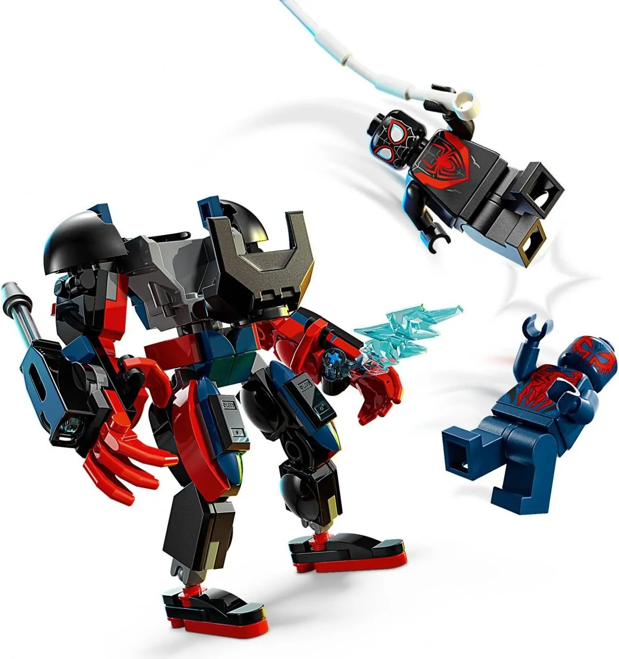 LEGO Marvel Miles Morales Mecha vs Spider-Man 2099 – 76337