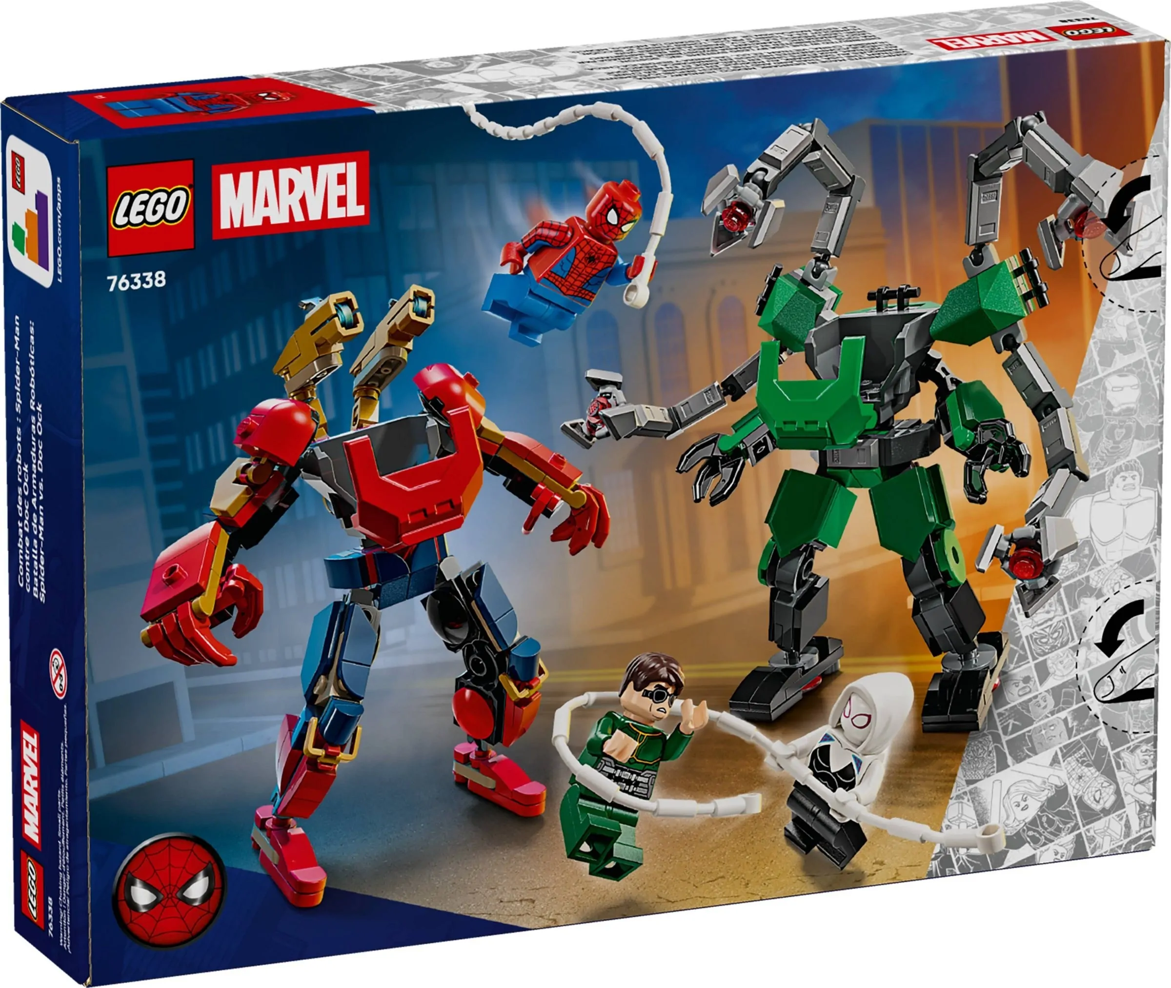 LEGO Marvel – Mechaduel Spider-Man vs Doc Ock – 76338