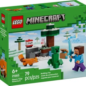 LEGO Minecraft – Steve’s Taiga avontuur – 21583