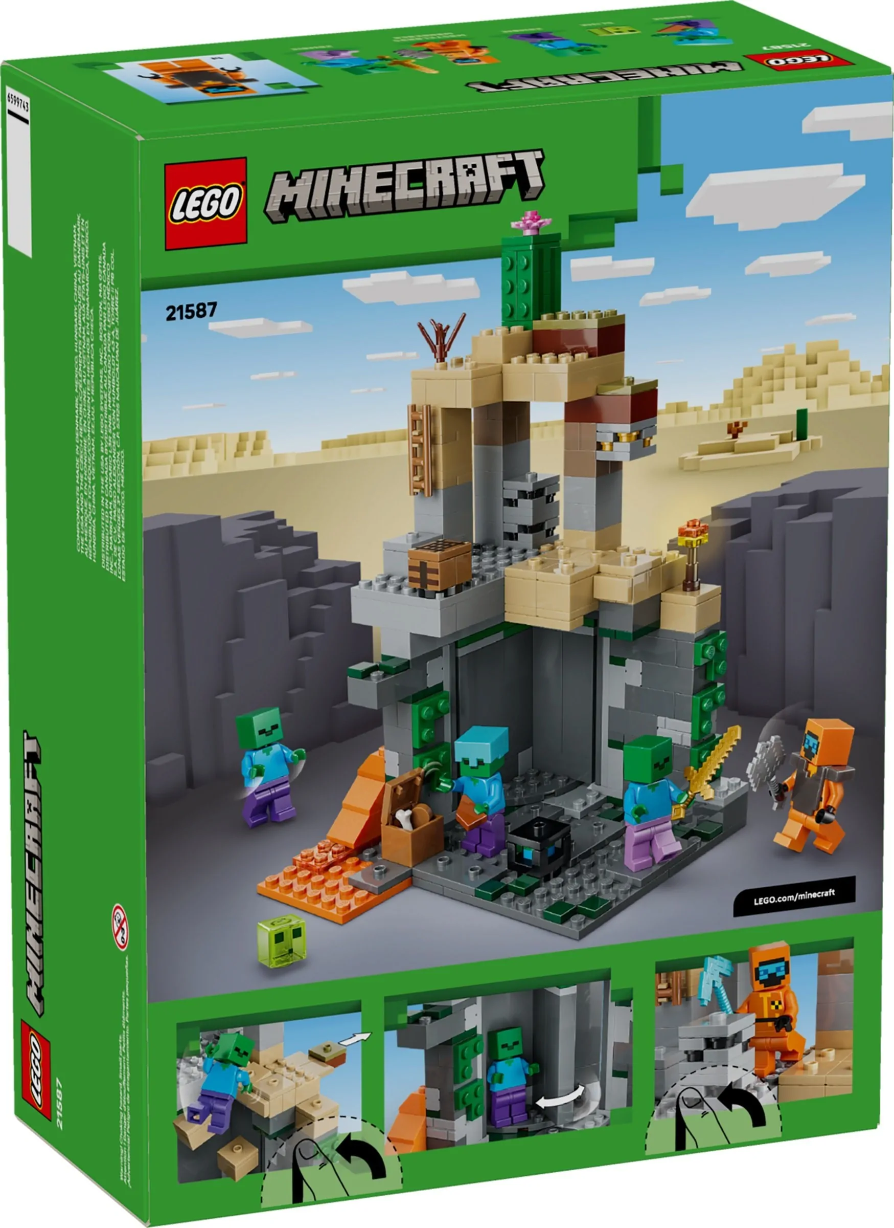 LEGO Minecraft – Zombiekerker – 21587