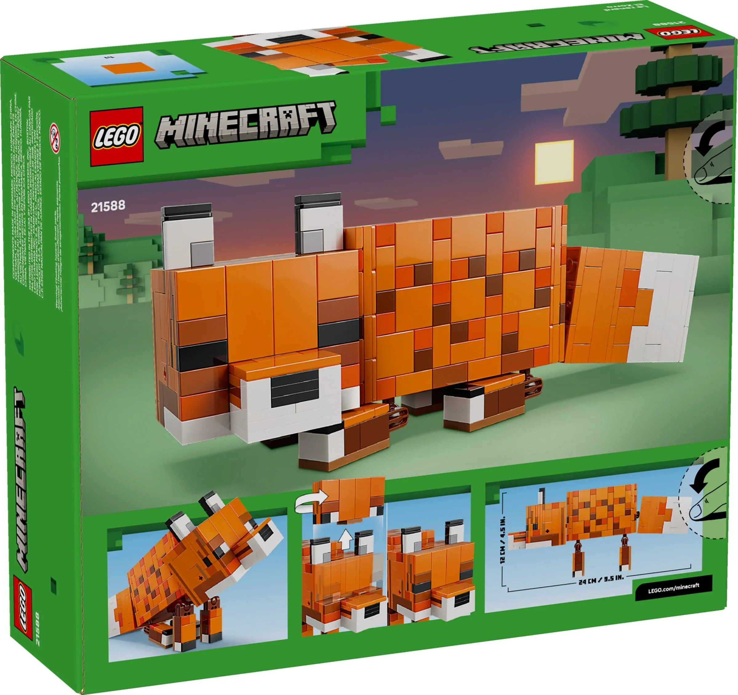 LEGO Minecraft – De vos – 21588