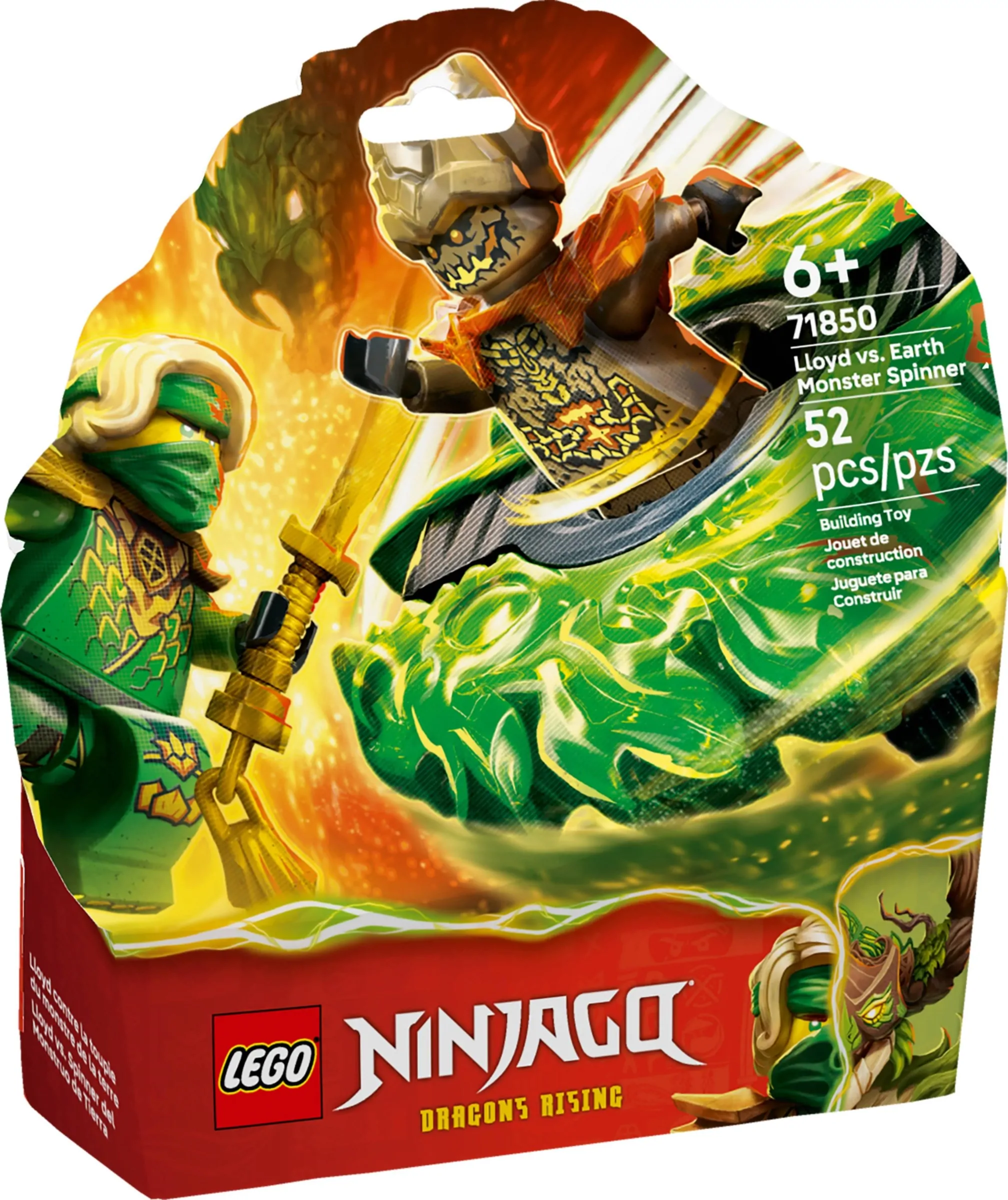 LEGO Ninjago – Lloyd vs elementaire monsterspinner 71850 LEGO Ninjago – Lloyd vs elementaire monsterspinner 71850