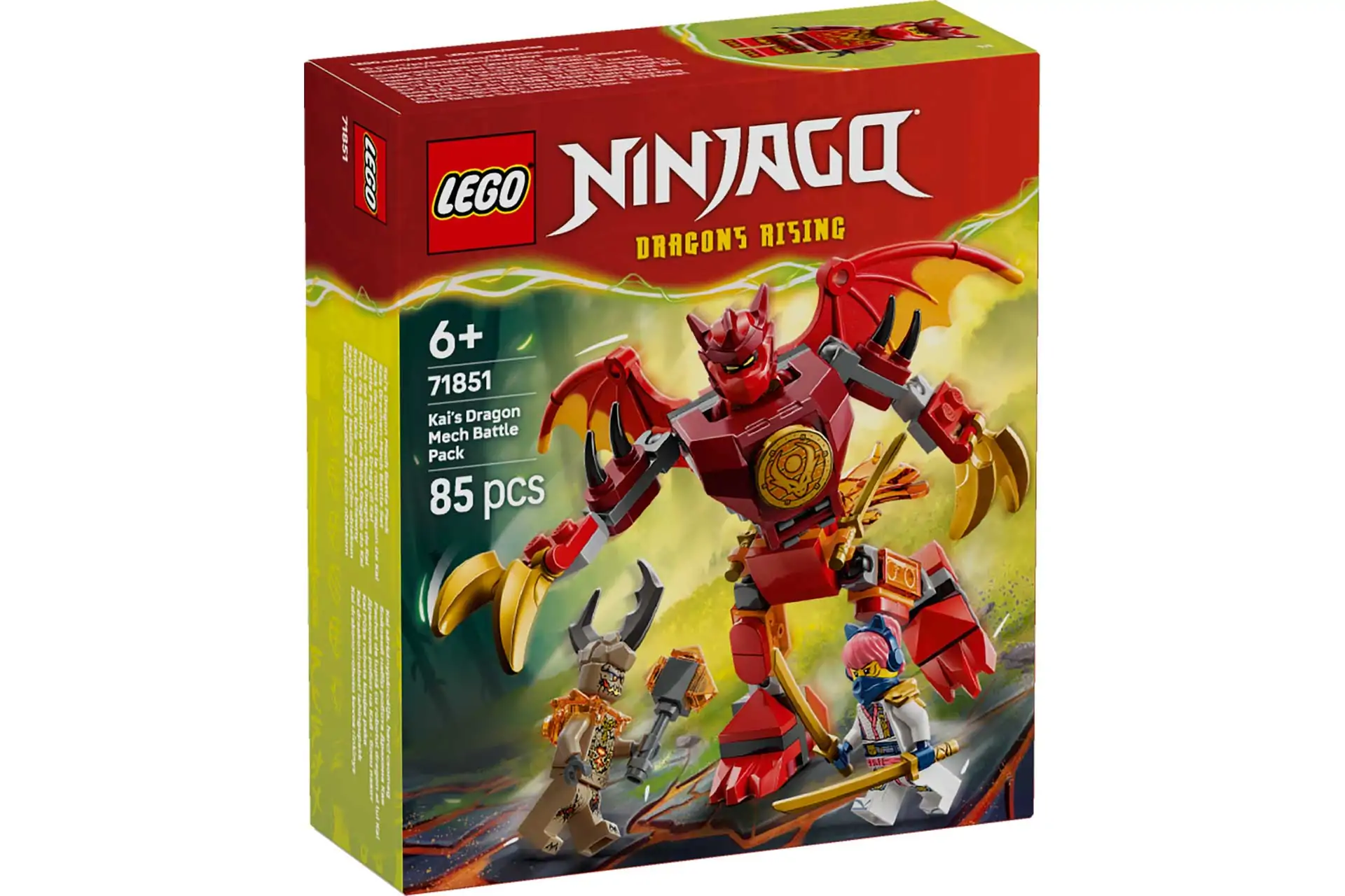 LEGO Ninjago – Kai’s drakenmecha strijdpakket 71851