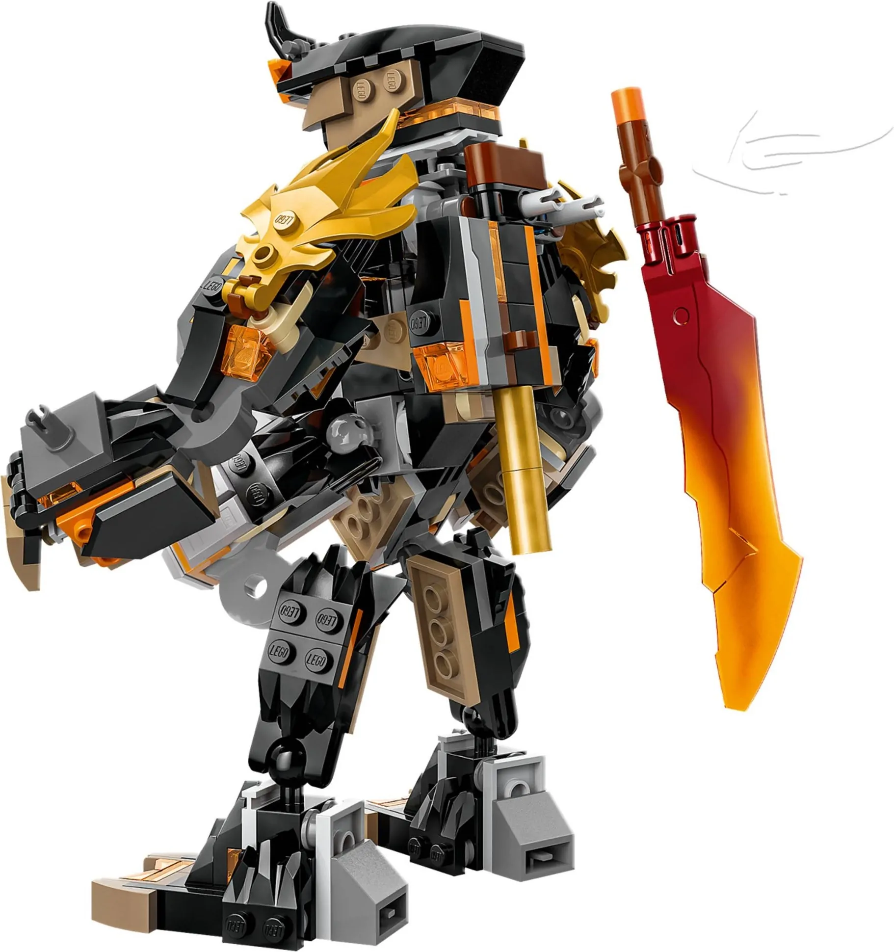 LEGO Ninjago – Cole’s missiemecha en draak Zane 71854