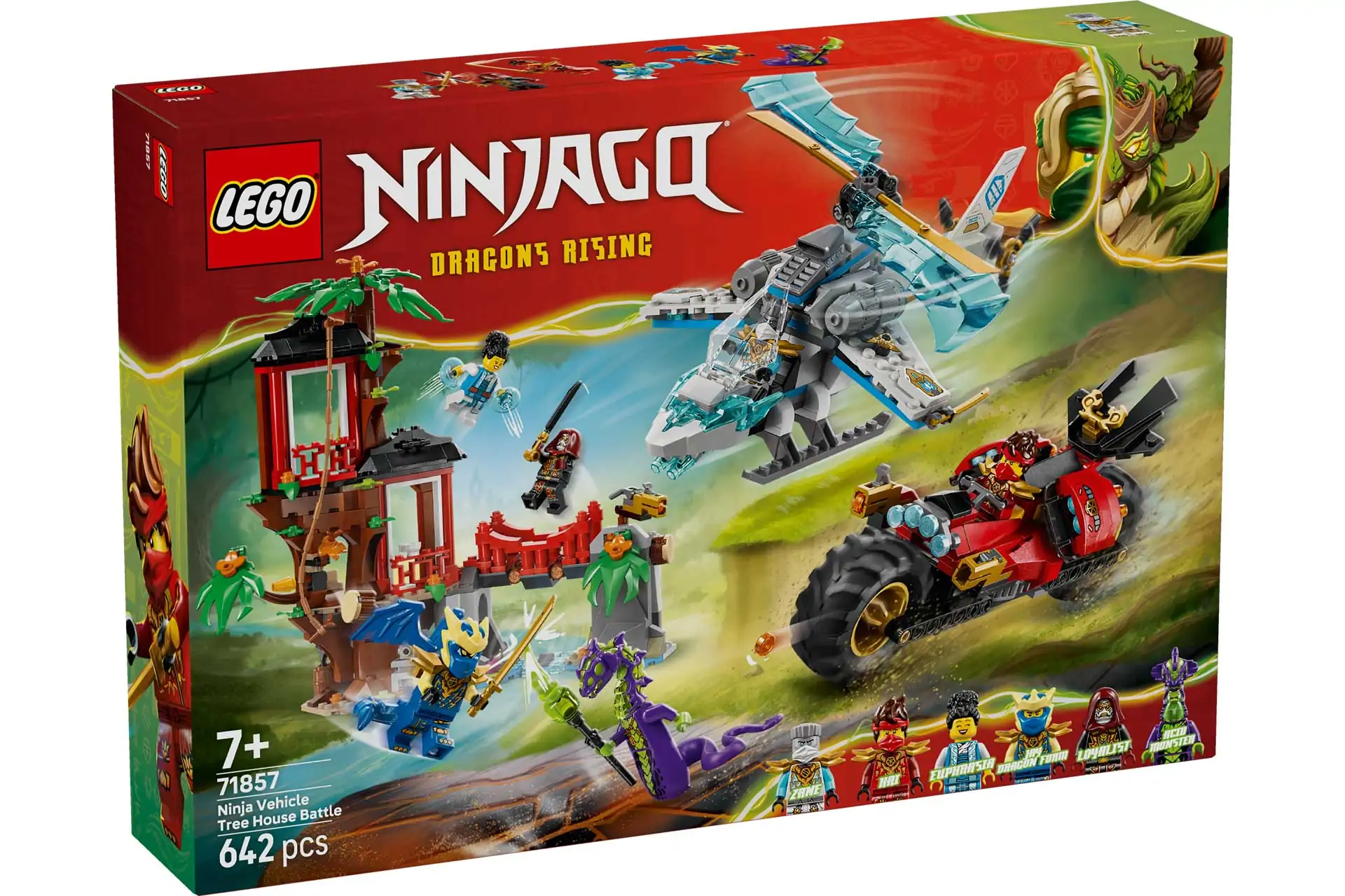 LEGO Ninjago – Ninjavoertuigen bij de boomhut 71857 LEGO Ninjago – Ninjavoertuigen bij de boomhut 71857