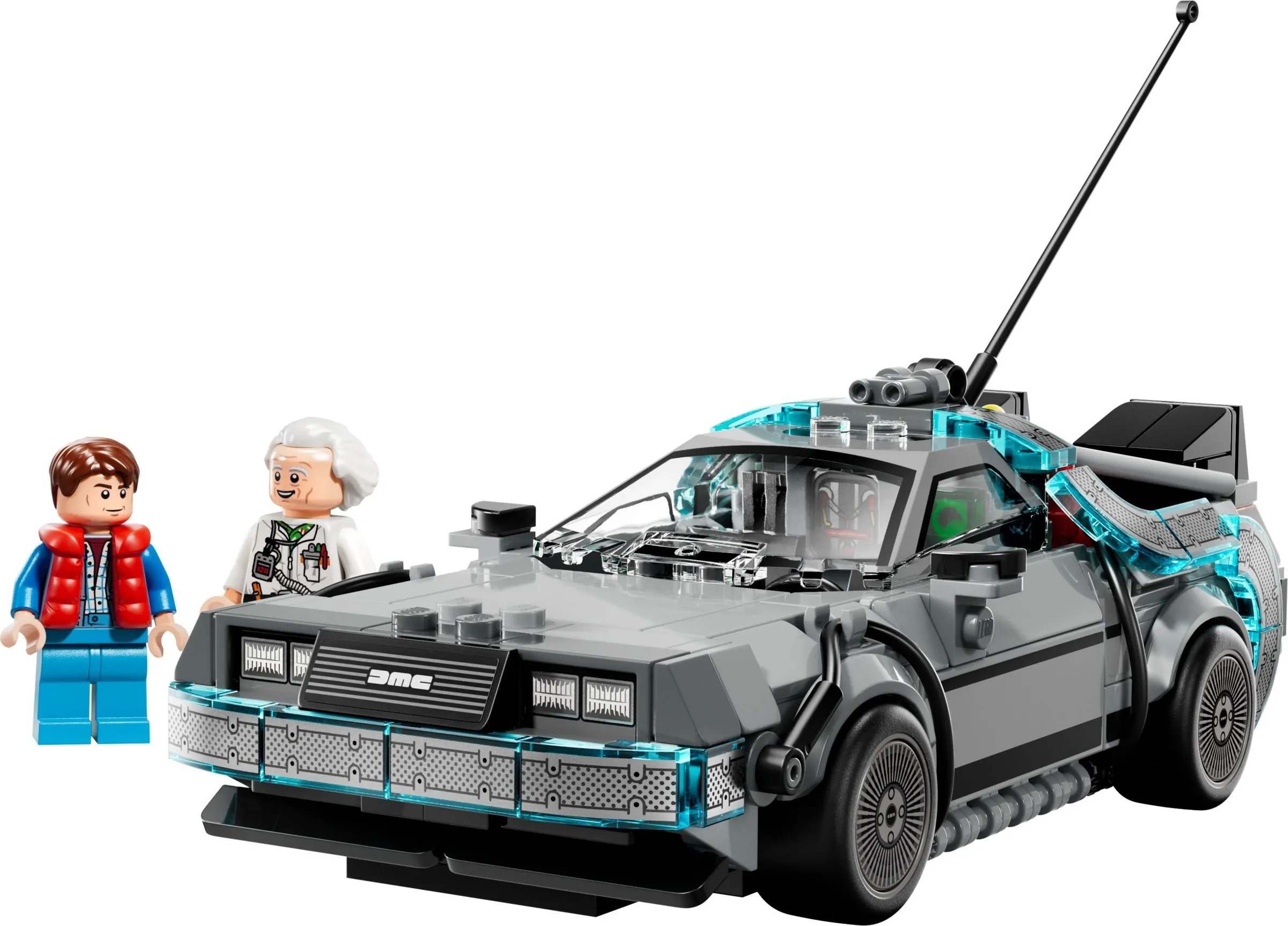 LEGO Speed Champions Tijdmachine uit back to the Future 77256 LEGO Speed Champions Tijdmachine uit back to the Future 77256
