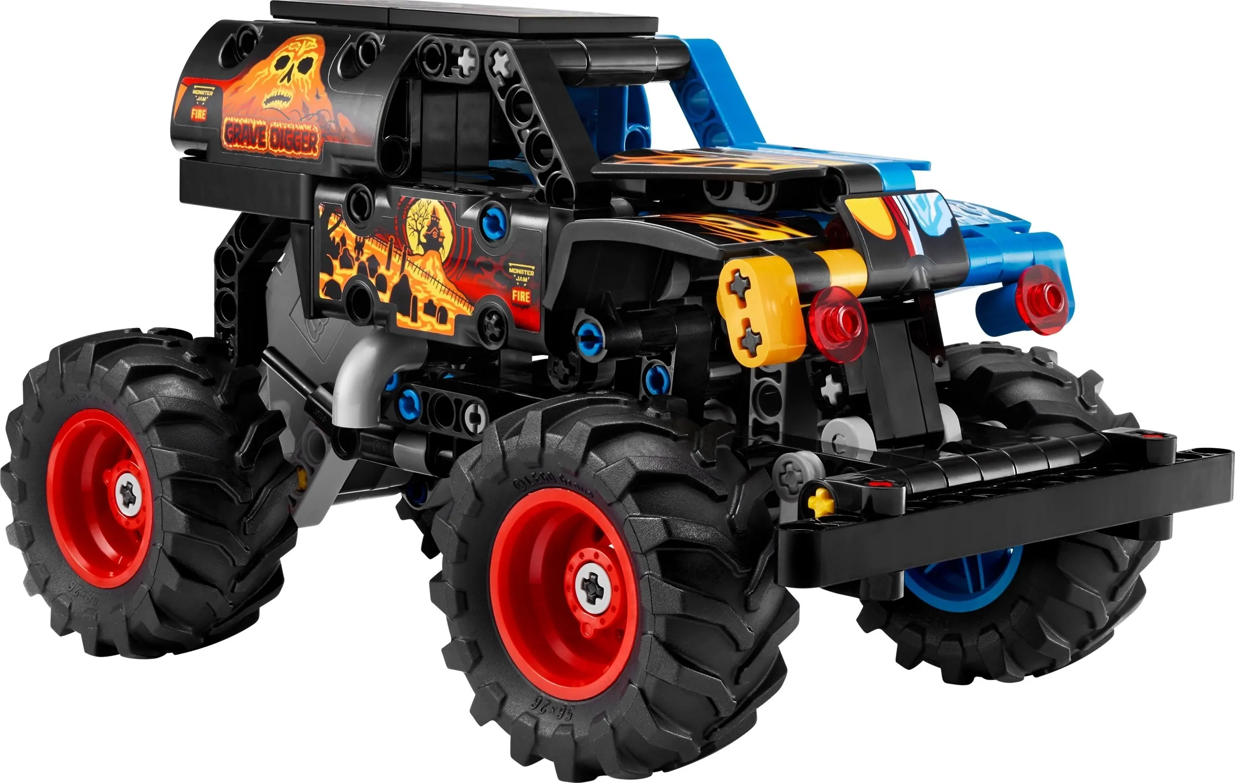 LEGO Technic – Monster Jam Grave Digger vuur en ijs – 42219 LEGO Technic – Monster Jam Grave Digger vuur en ijs – 42219