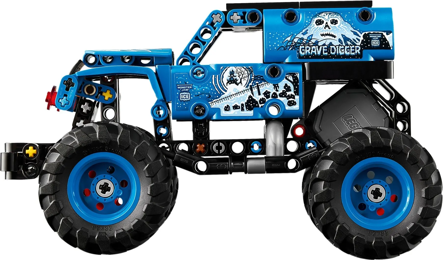 LEGO Technic – Monster Jam Grave Digger vuur en ijs – 42219 LEGO Technic – Monster Jam Grave Digger vuur en ijs – 42219
