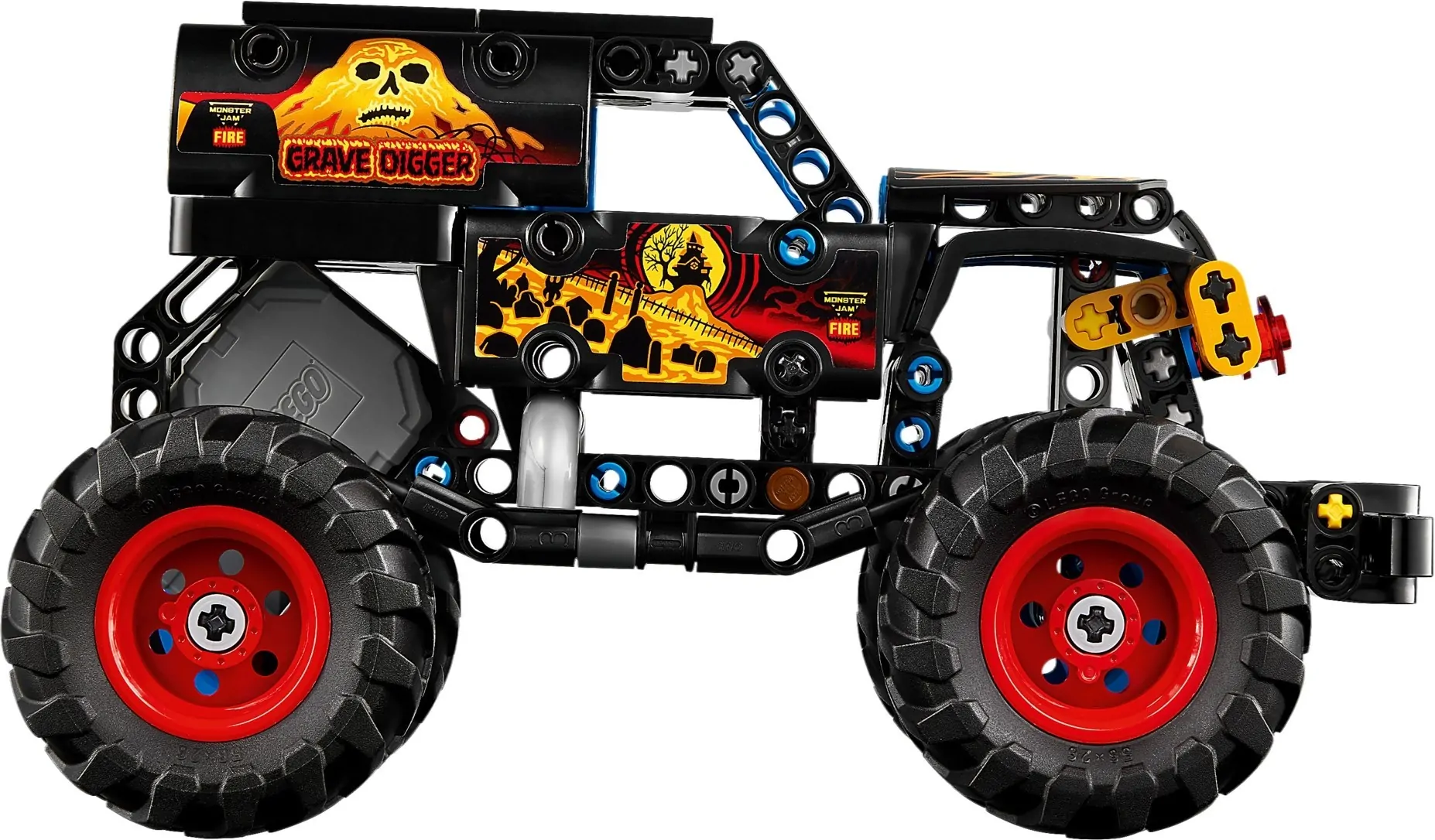 LEGO Technic – Monster Jam Grave Digger vuur en ijs – 42219 LEGO Technic – Monster Jam Grave Digger vuur en ijs – 42219