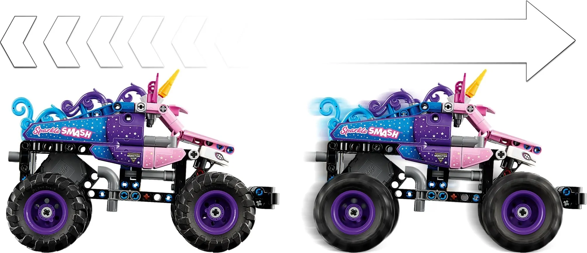 LEGO Technic – Monster Jam Sparkle Smash pull-back – 42220 LEGO Technic – Monster Jam Sparkle Smash pull-back – 42220