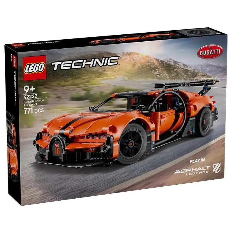 LEGO Technic Bugatti Chiron Pur Sport hypercar 42222