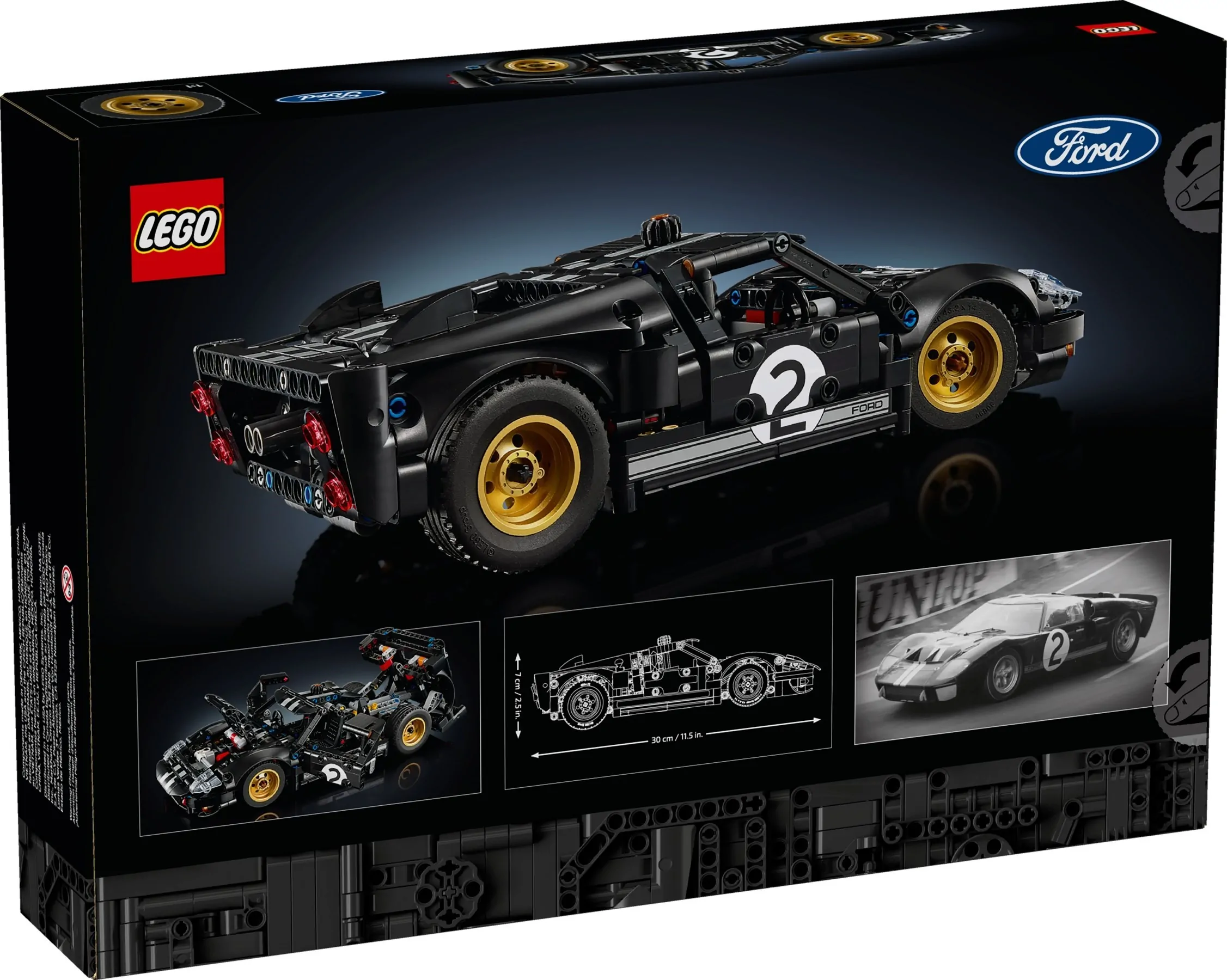 LEGO Technic 1966 Ford GT40 MKII racewagen 42223 LEGO Technic 1966 Ford GT40 MKII racewagen 42223