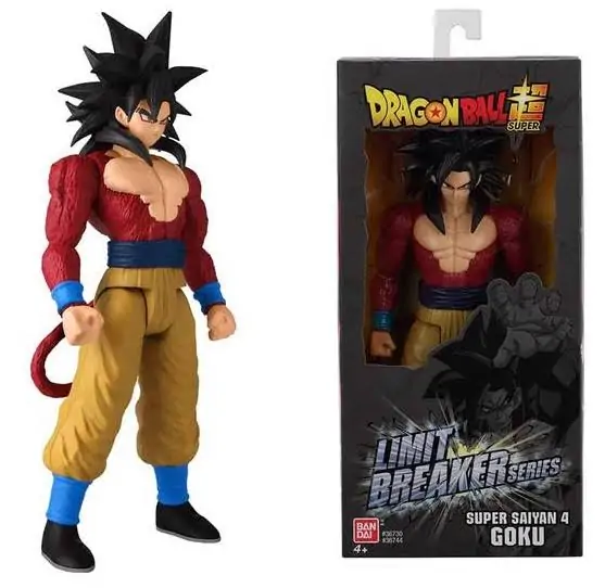 Bandai 194216 – Dragon Ball – Super Saiyan 4 Goku 30cm