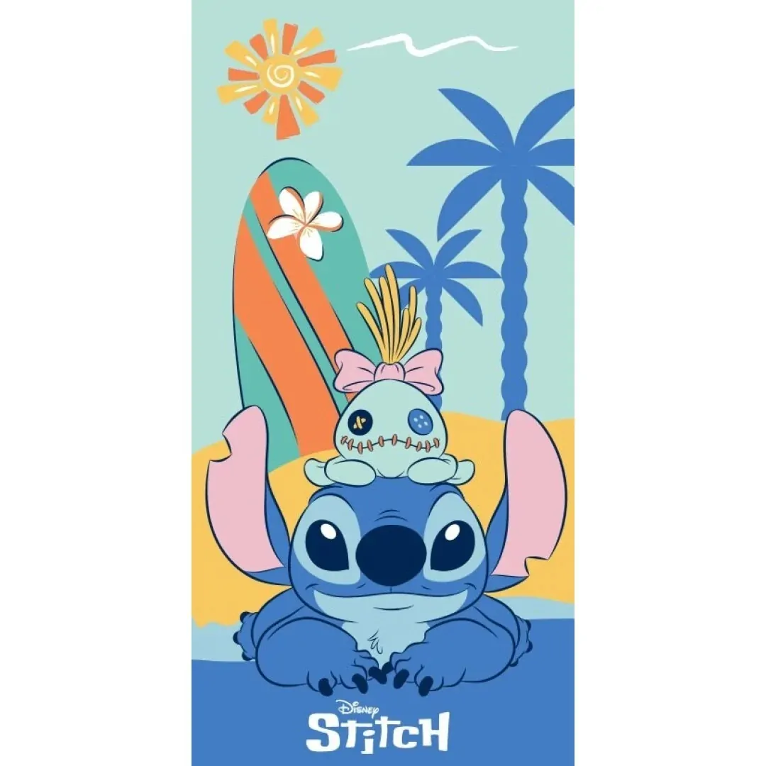Beach Towel Stitch & Scrump Surfboard – 70 x 140cm
