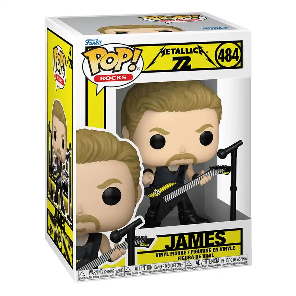 Funko POP 87079 Metallica - James (72 Seasons) 484 - KelCha Toys