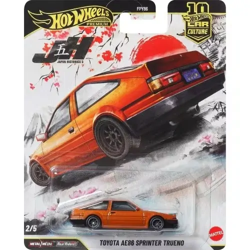 Hot Wheels JKF10 Japan Historics – Toyota AE86 Sprinter Trueno