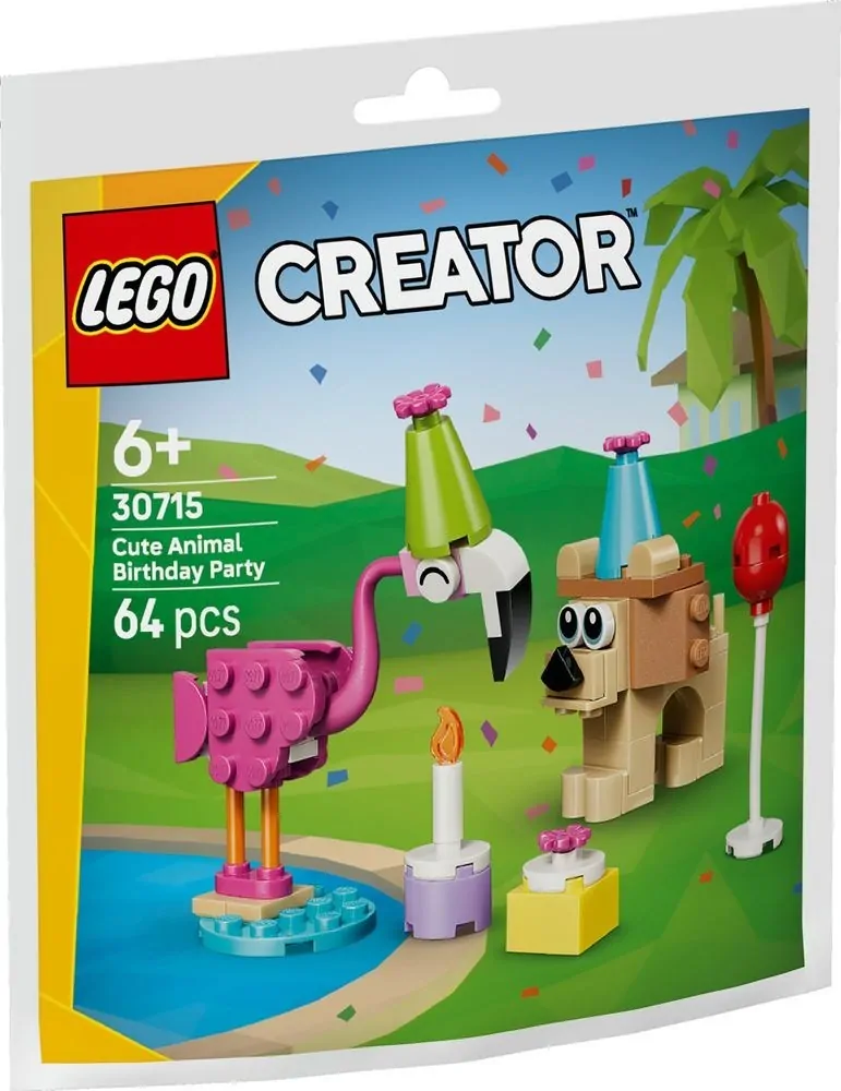 LEGO Creator Recruitment Bag – Schattige dierenverjaardag 30715