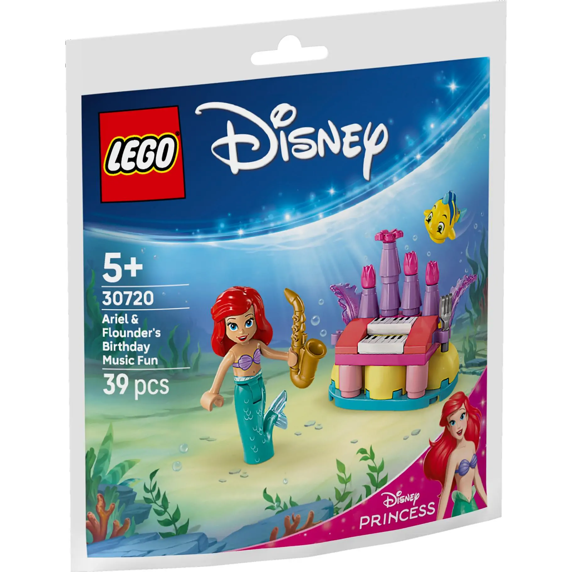 LEGO Disney Recruitment Bag – Ariël & Botje’s verjaardagsmuziekplezier 30720