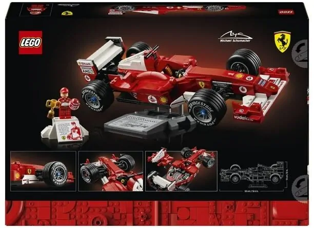 LEGO Icons Ferrari F2004 & Michael Schumacher 11375