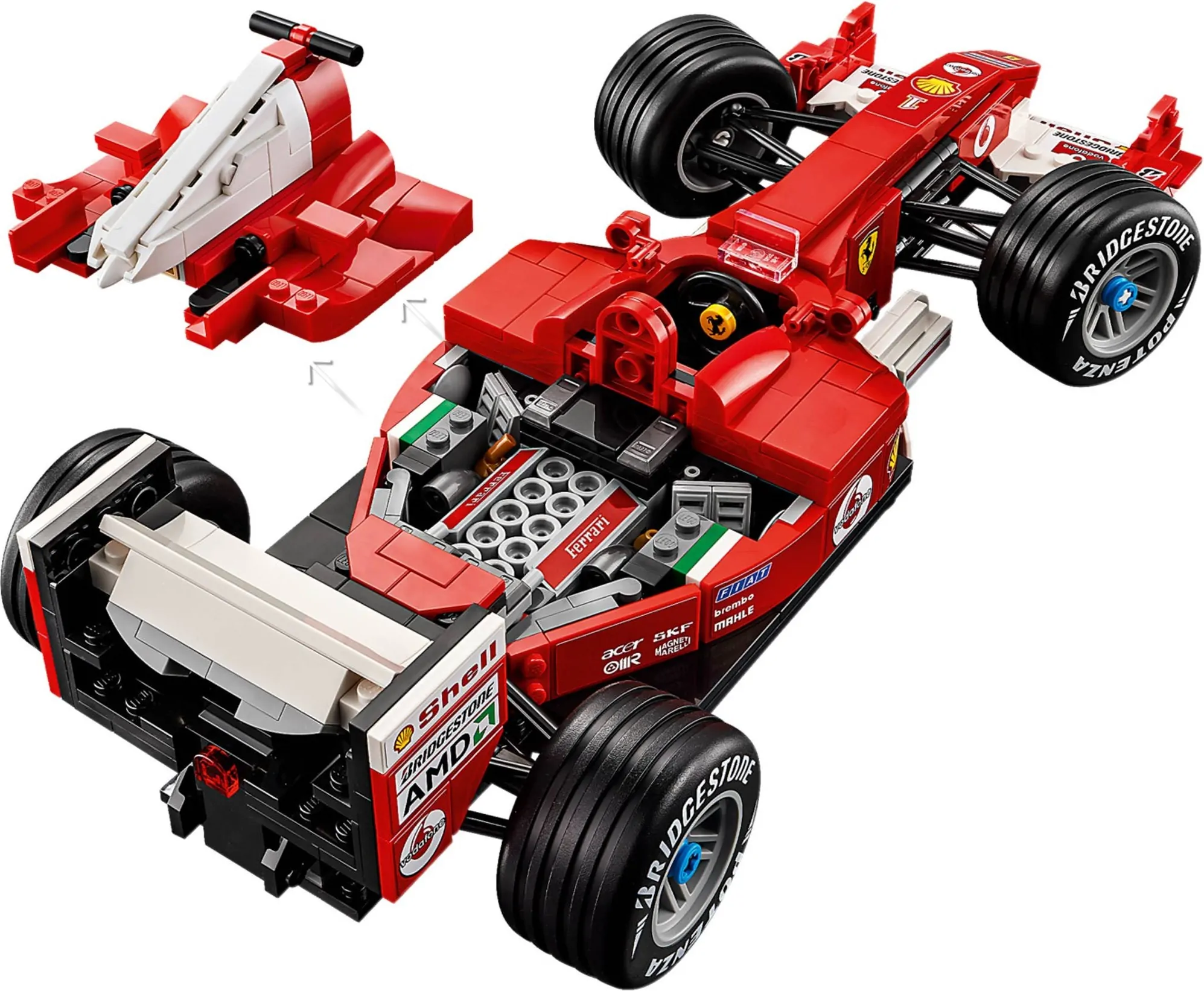LEGO Icons Ferrari F2004 & Michael Schumacher 11375