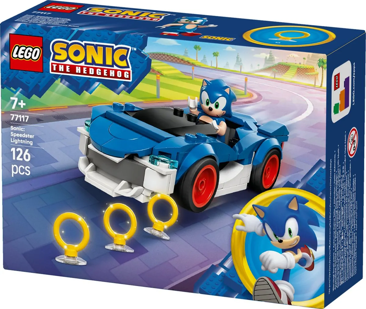 LEGO Sonic – Sonic: Speedster Lightning – 77117