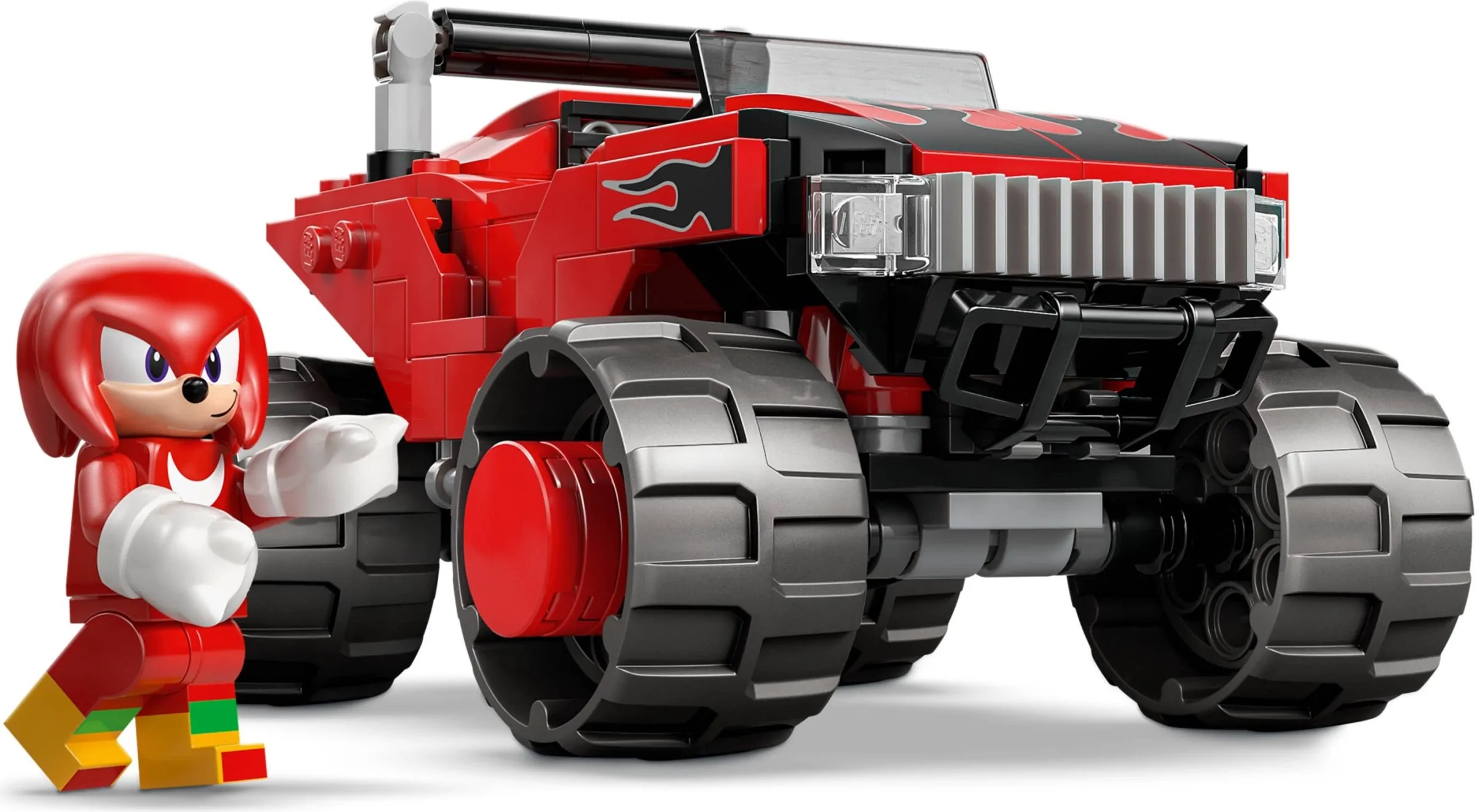 LEGO Sonic – Silvers auto vs Knuckles’ monstertruck – 77118 LEGO Sonic – Silvers auto vs Knuckles’ monstertruck – 77118