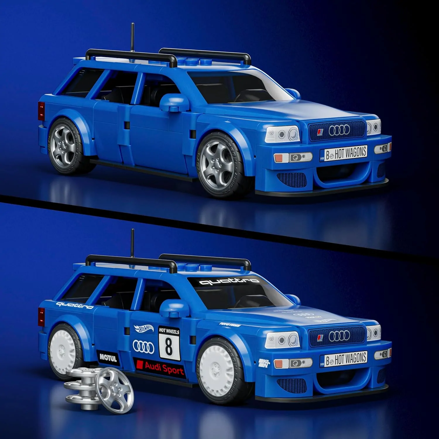 Hot Wheels JGR28 – Building set – ’94 Audi Avant RS2