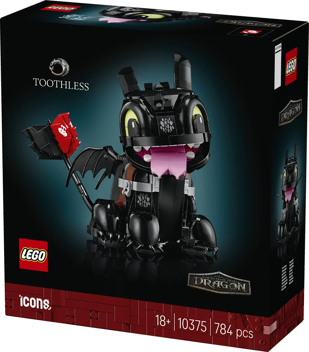LEGO Ideas – Hoe tem je een draak – Toothless 10375