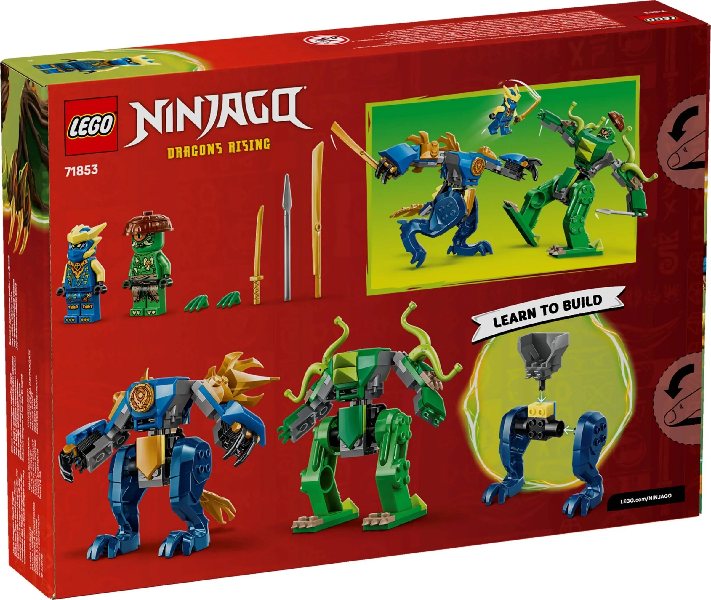 LEGO Ninjago Jay’s drakenmechastrijd 71853