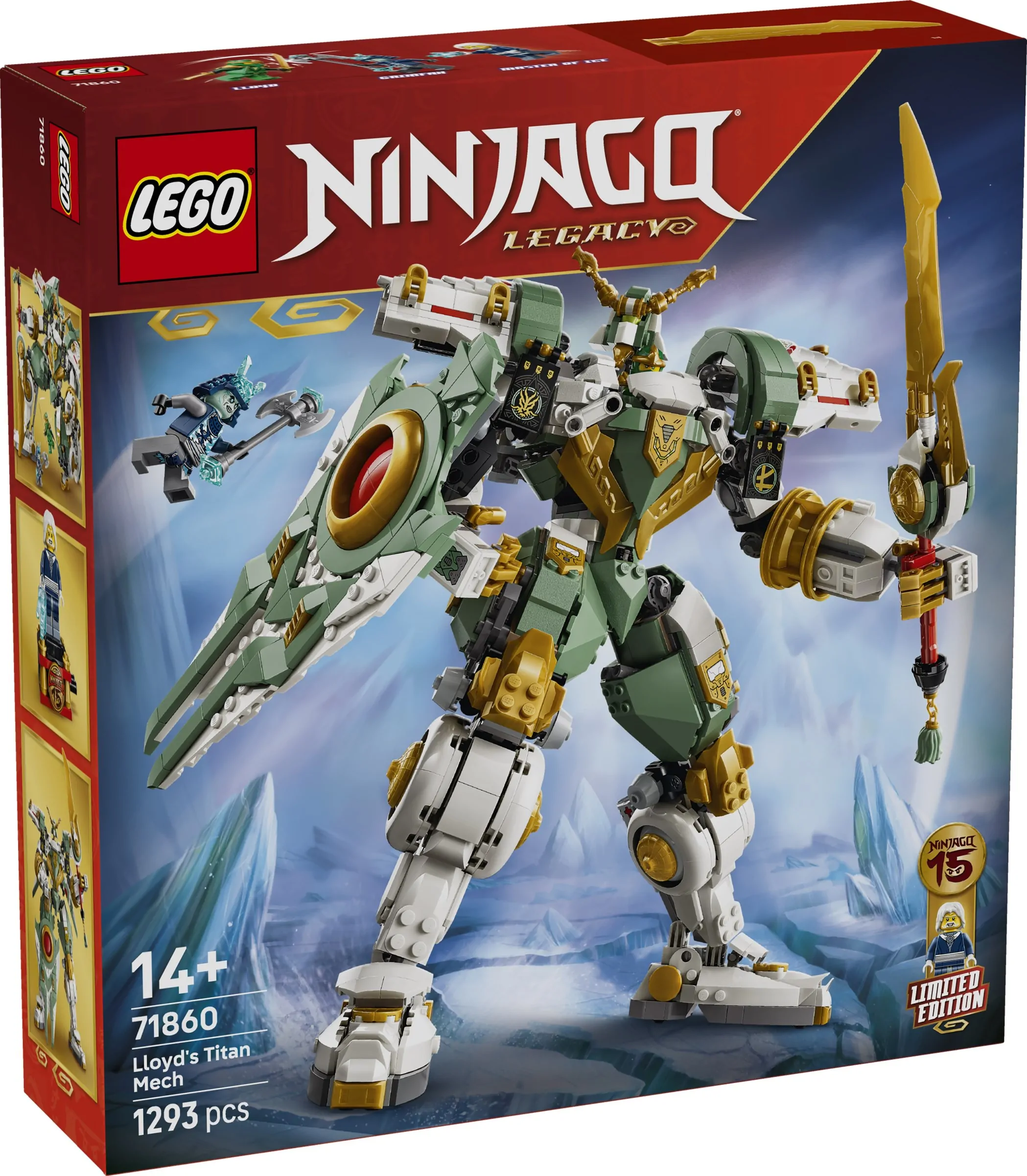 LEGO Ninjago 15-jarig jubileum – Lloyds reusachtige mecha 71860