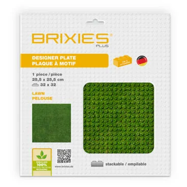 Brixies 225000 – Grondplaat Gras – 32×32 noppen Brixies 225000 – Grondplaat Gras – 32×32 noppen