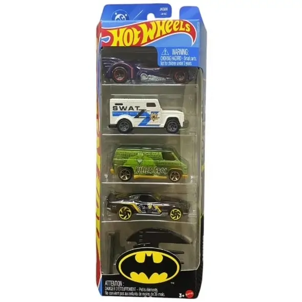 Hot Wheels JKG08 – Batman 5-pack