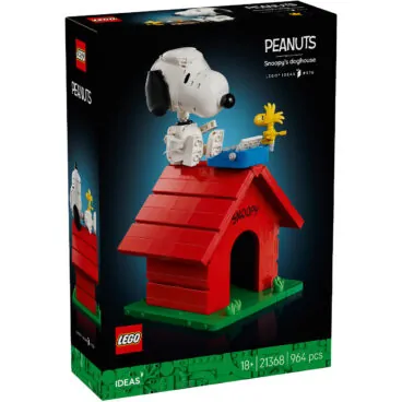 LEGO Ideas Peanuts: Snoopy op hondenhok 21368 LEGO Ideas Peanuts: Snoopy op hondenhok 21368