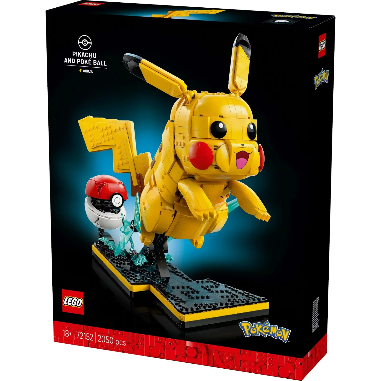 LEGO Pokémon – Pikachu en Pokéball 72152